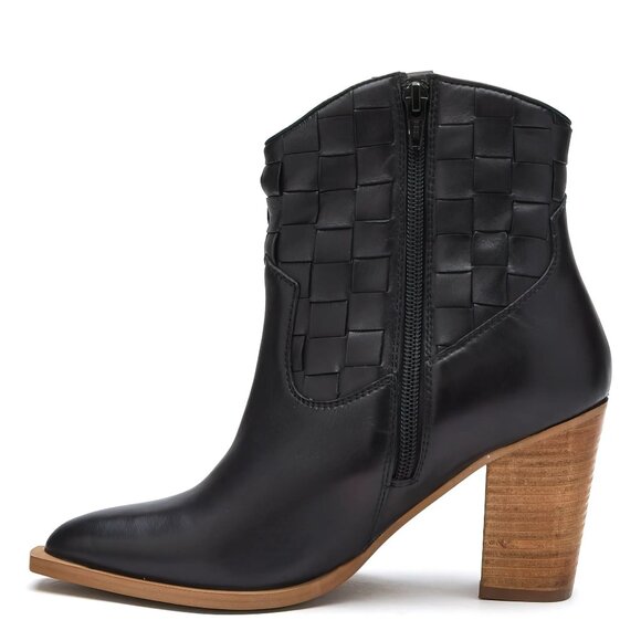 NEW MATISSE Leather Dawn Western Booties black for women 364tn - Picture 1 of 13
